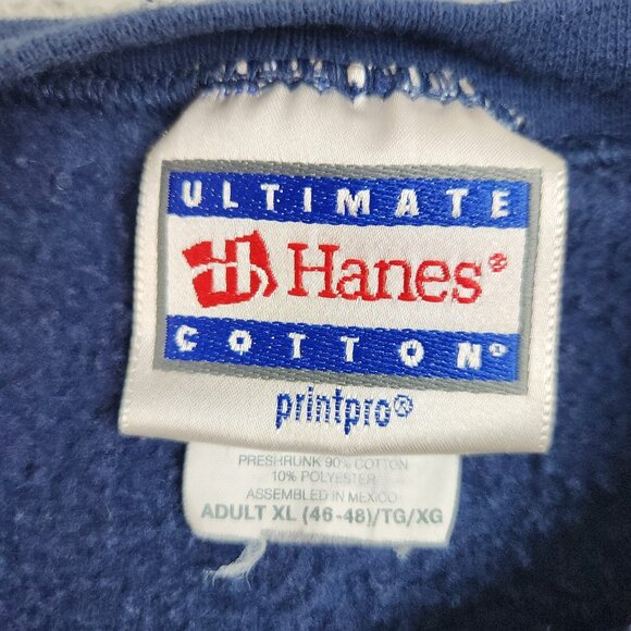 Vtg Hanes Sweatshirt Mens Extra Large Crew Neck Indiana Bar Patriotic USA Eagle - Picture 7 of 8
